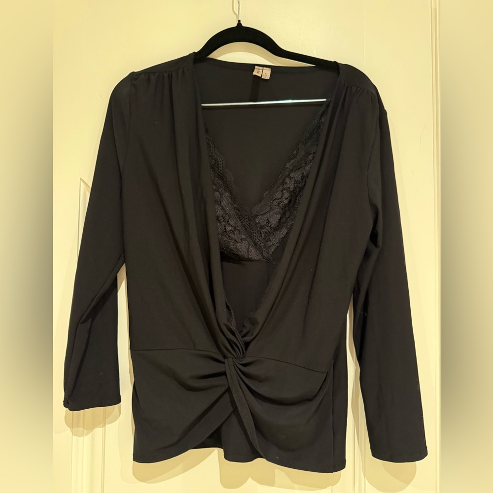 Susan Lawrence Classic Black Top